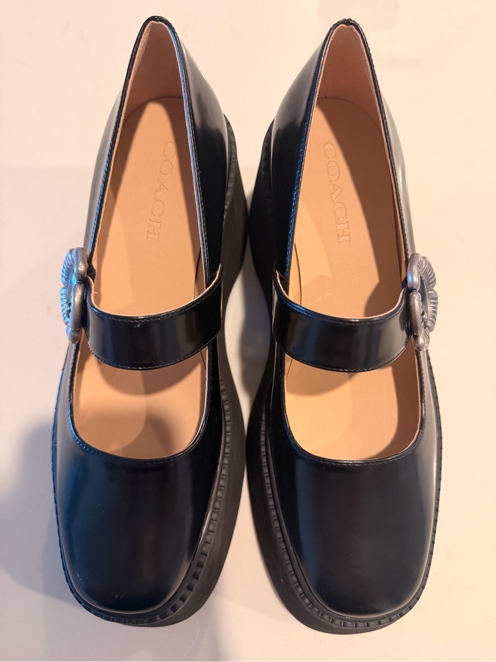 Coach Andie Platform Mule heel size 8.5 - Picture 3 of 6
